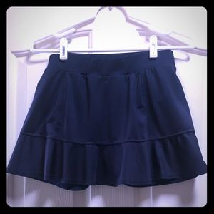 GUC Navy Blue Tail Tennis Skirt w/Pocketed Shorts
